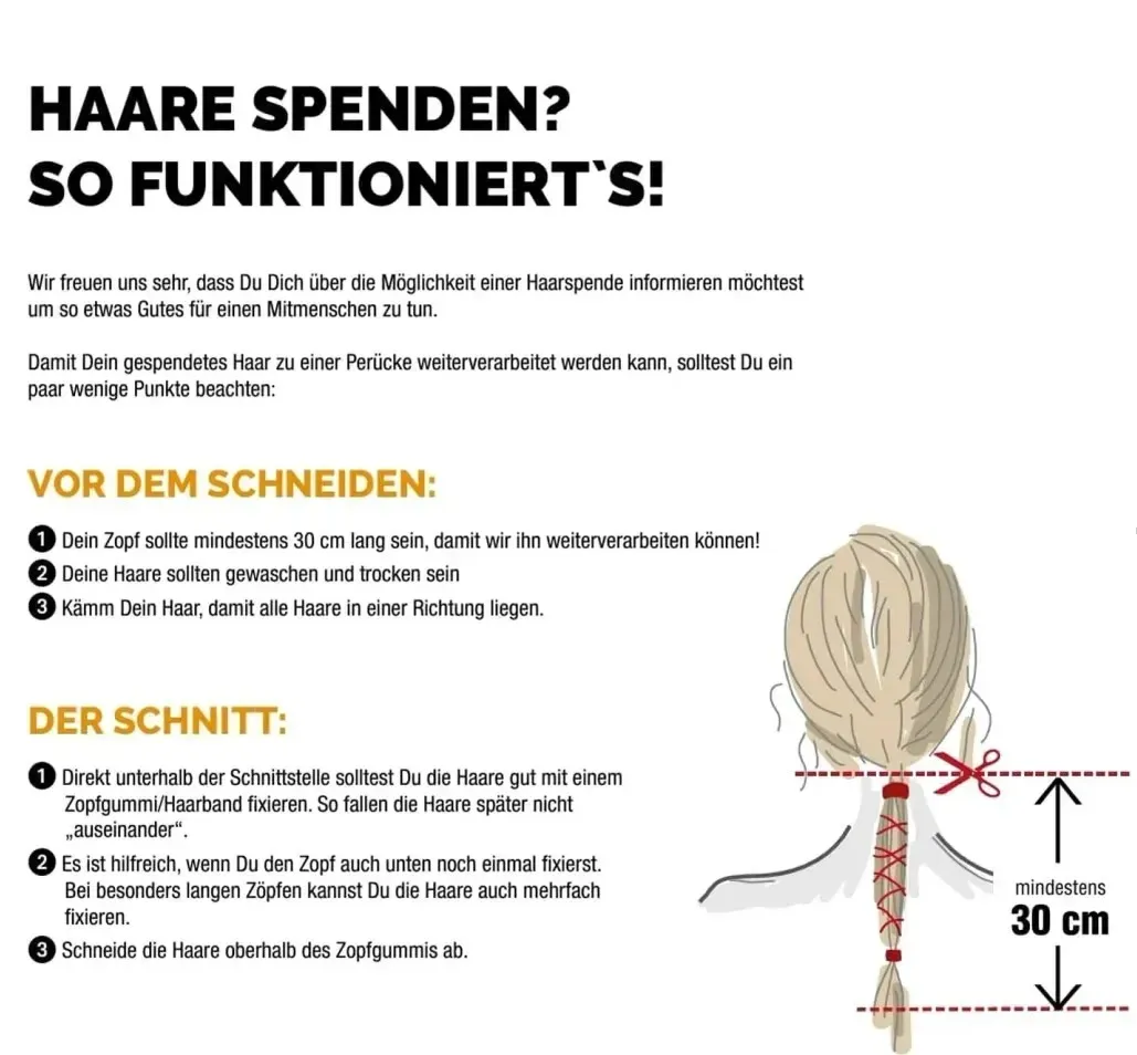 Haare Spenden?